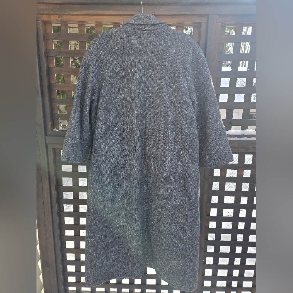 Vintage Irish Wool Overcoat - Picture 11 of 15